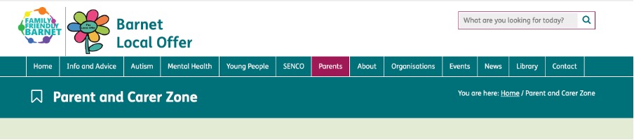 Barnet Local offer Parents